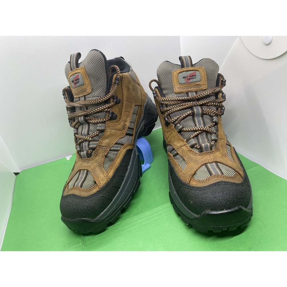 Red Wing 8668 Muscle Steel Toe Waterproof Work Boots Brown Mens 9 EE